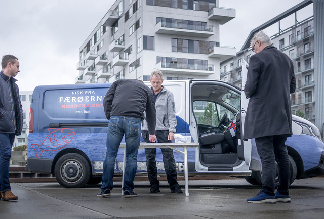 Køb fisk ved Nordatlantisk hus hver torsdag og derefter ved Dalumcentret